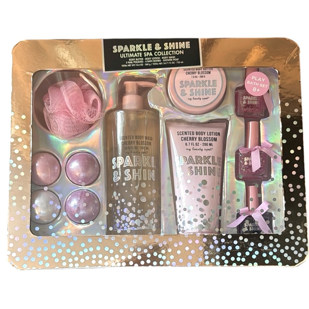 Sparkle & Shine Ultimate Spa Collection Play Spa New in box
